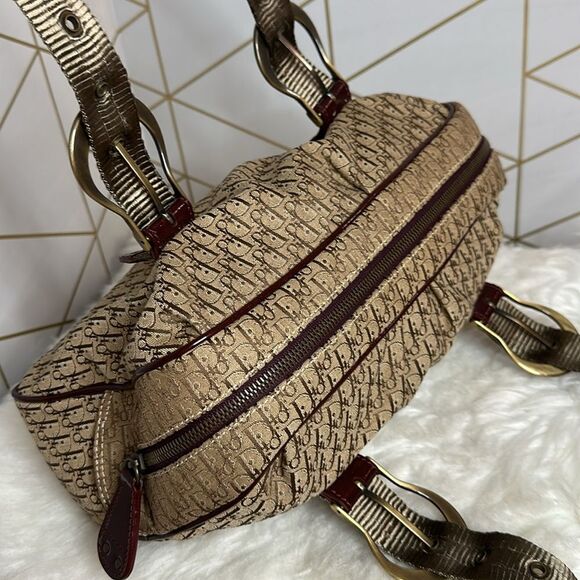 💯Authentic Christian Dior Satchel Monogram Handbag🍀 - Picture 5 of 16